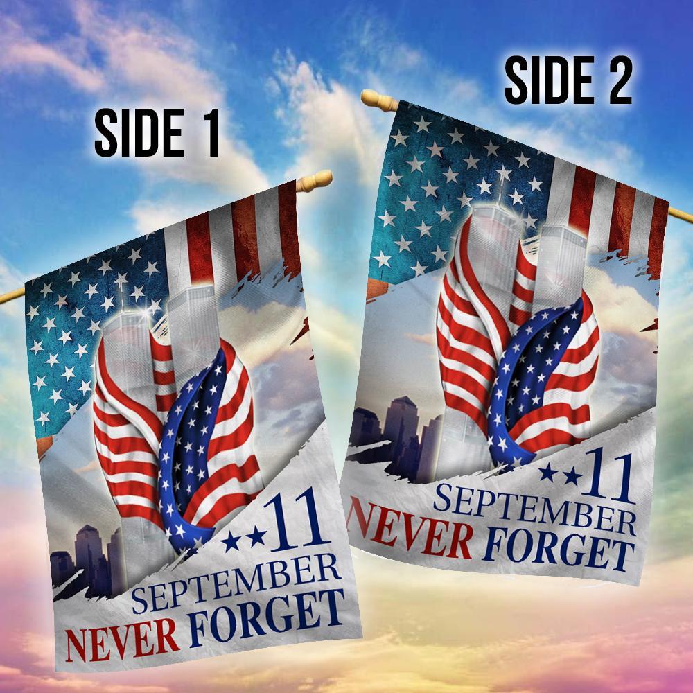 Gifury Patriot Day Garden Flag September 11th Flag September 11th Never Forget World Trade Center House Flag Patriot Day Flags 2022