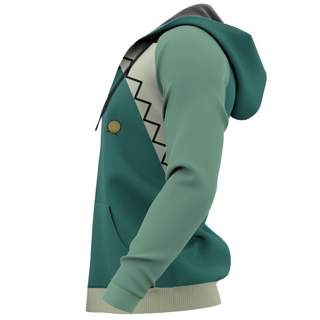 Hunter X Hunter Shirt Hunter X Hunter Illumi Zoldyck Suit Costume Green Hoodie Anime Shirt  