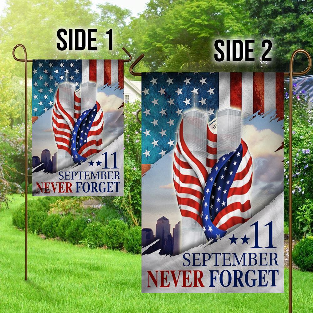 Gifury Patriot Day Garden Flag September 11th Flag September 11th Never Forget World Trade Center House Flag Patriot Day Flags 2022