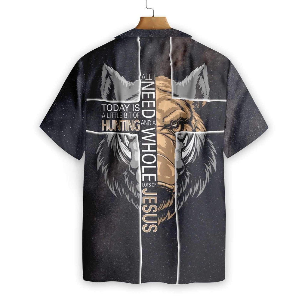 Gifury Hunting Shirt Boar Hunting All I Need Today Hawaiian Shirt Hunting Aloha Shirt 2023