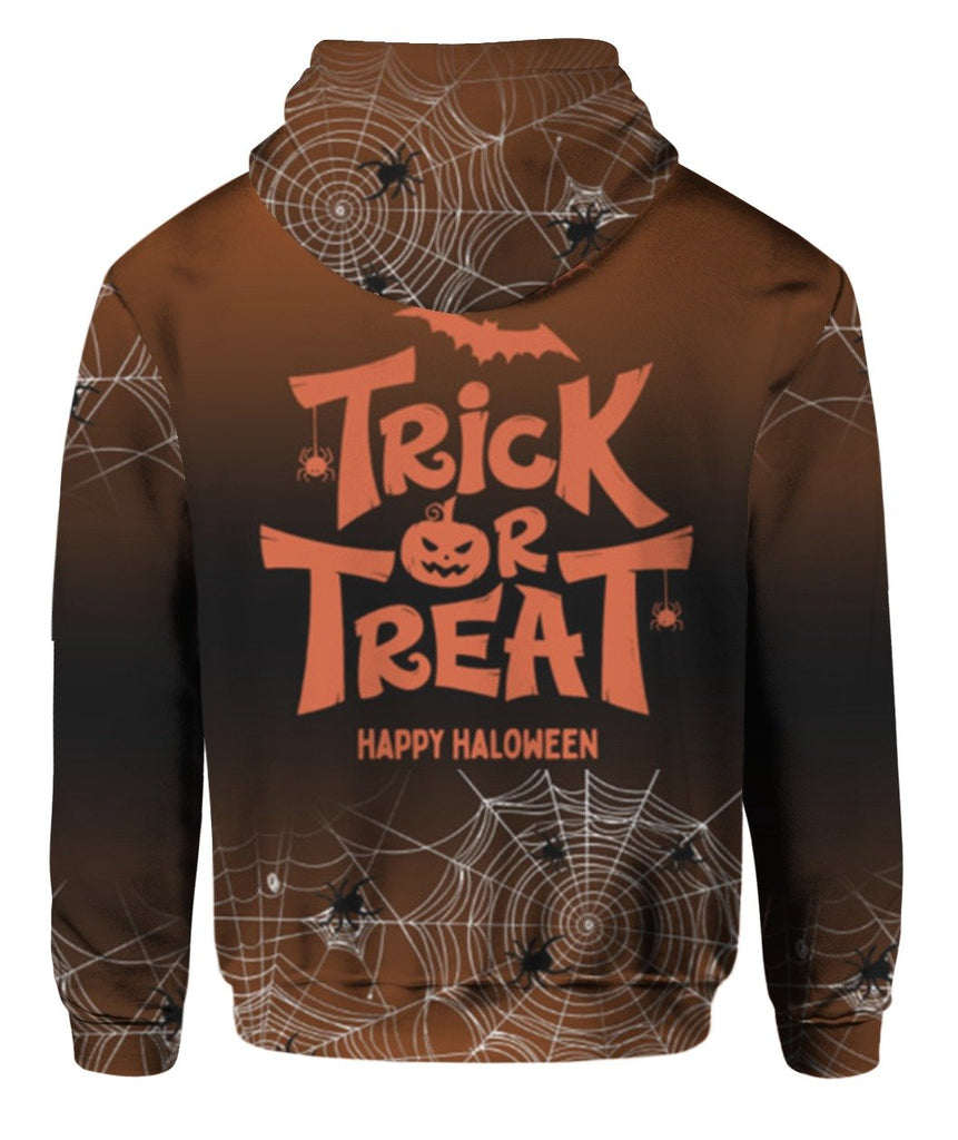 Gifury Halloween T-shirt Halloween Is My Christmas Trick Or Treat Spider Web Brown Shirt Halloween Hoodie Apparel 2025