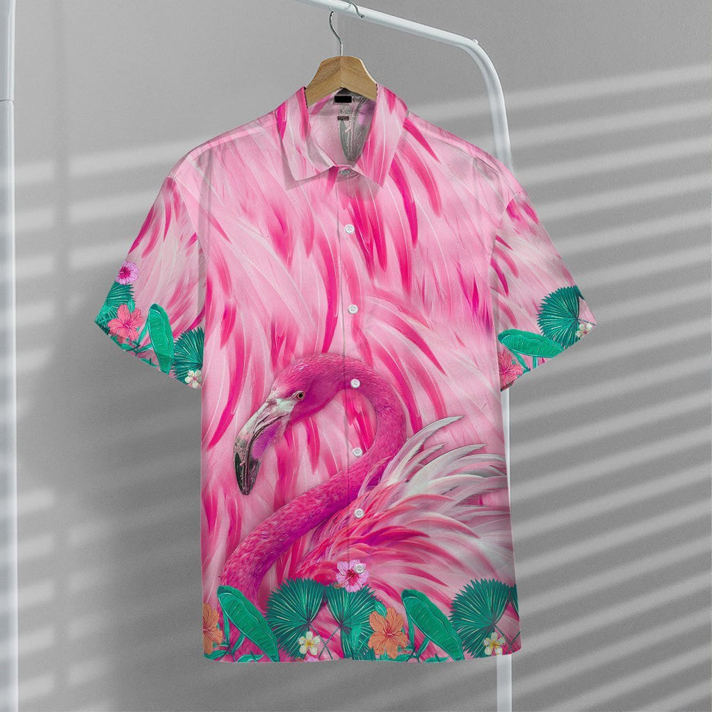 Gifury Flamingo Hawaii Shirt Pink Flamingo Hawaiian Shirt Flamingo Aloha Shirt 2025