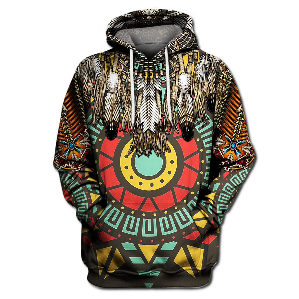 Gifury Native American Hoodie Native American 3D Print T-shirt Native American Shirt Sweater Tank 2022