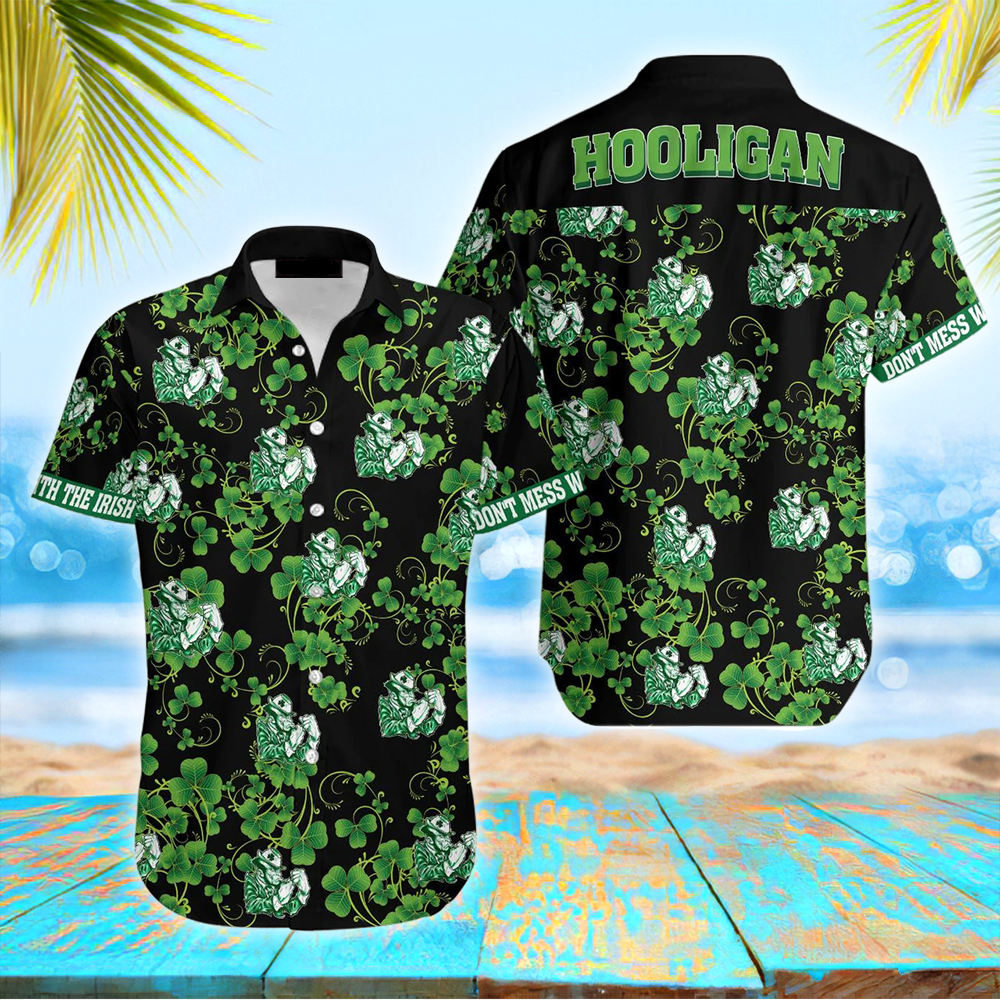 Gifury St Patrick's Day Hawaii Shirt Irish St. Patrick's Day Holidgan Aloha Shirt St Patrick Day Aloha Shirt 2022