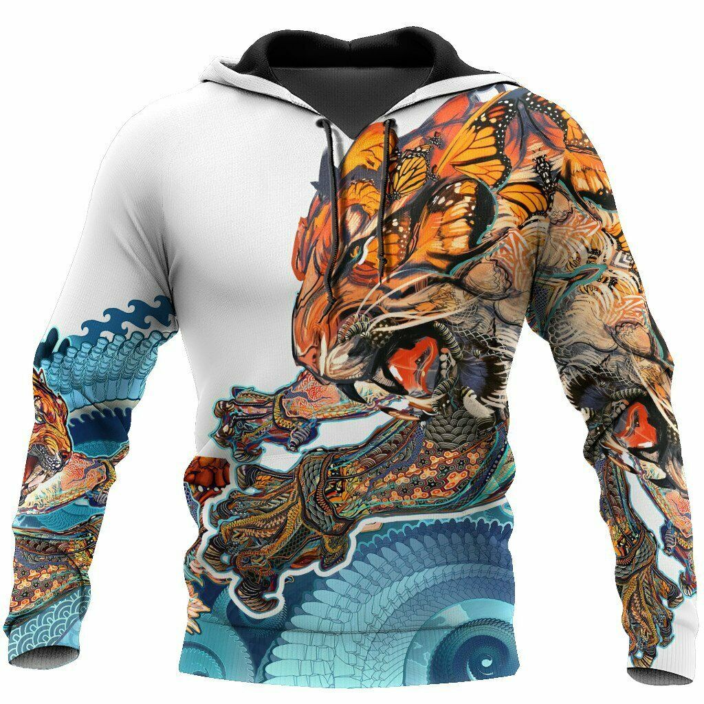 Gifury Japan Hoodie Japanese Tiger Art Japan Culture Hoodie Japan Apparel 2022