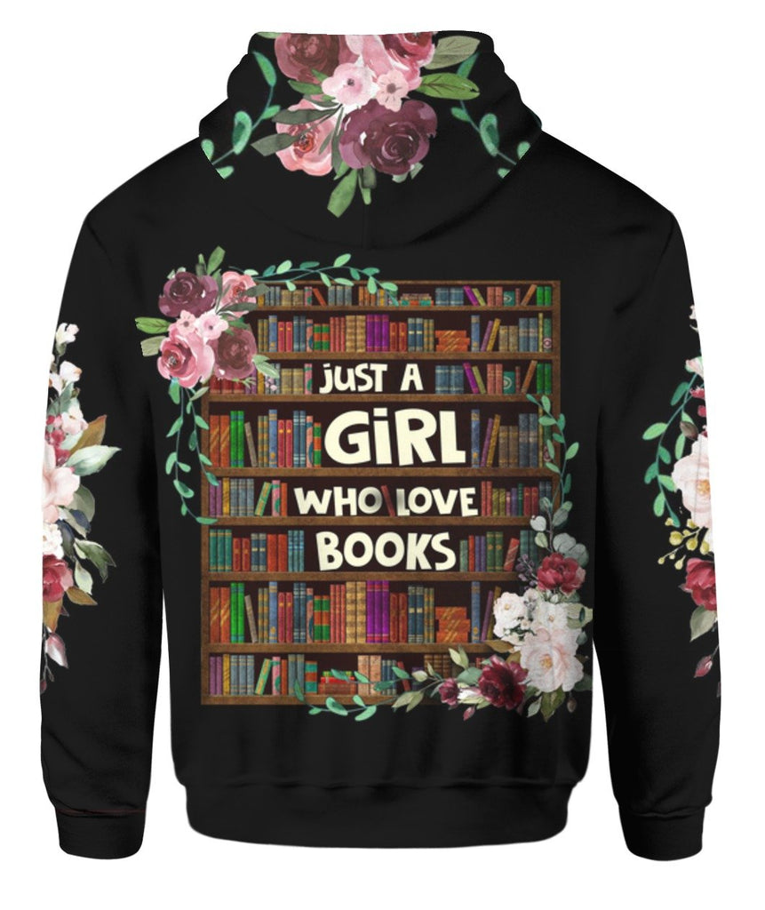 Gifury Book Shirt Book Lover T-shirt I'm A Book Reader That Mean I Live In A Crazy Fantasy World Girl Flower T-shirt Book Hoodie Book Apparel 2026