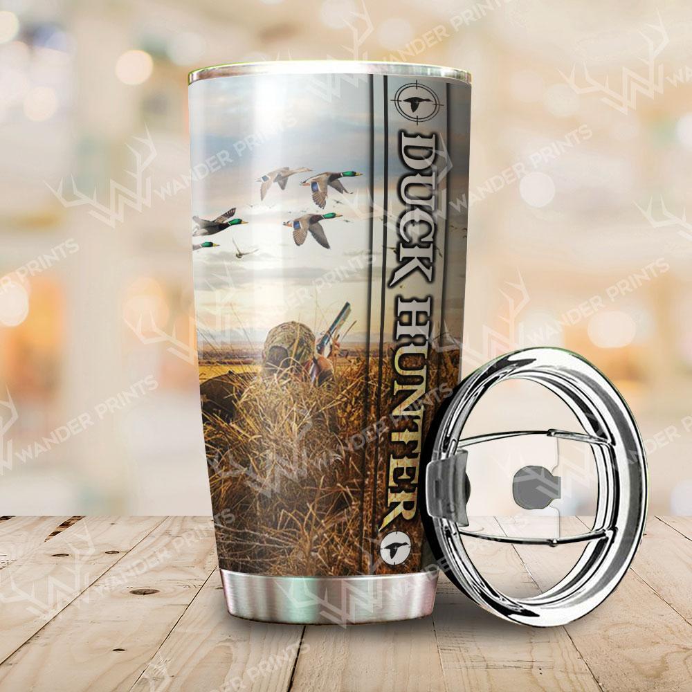 Gifury Hunting Tumbler 20 Oz Duck Hunting Just The Tip I Promise Tumbler Cup 20 Oz Hunting Travel Mug 2023