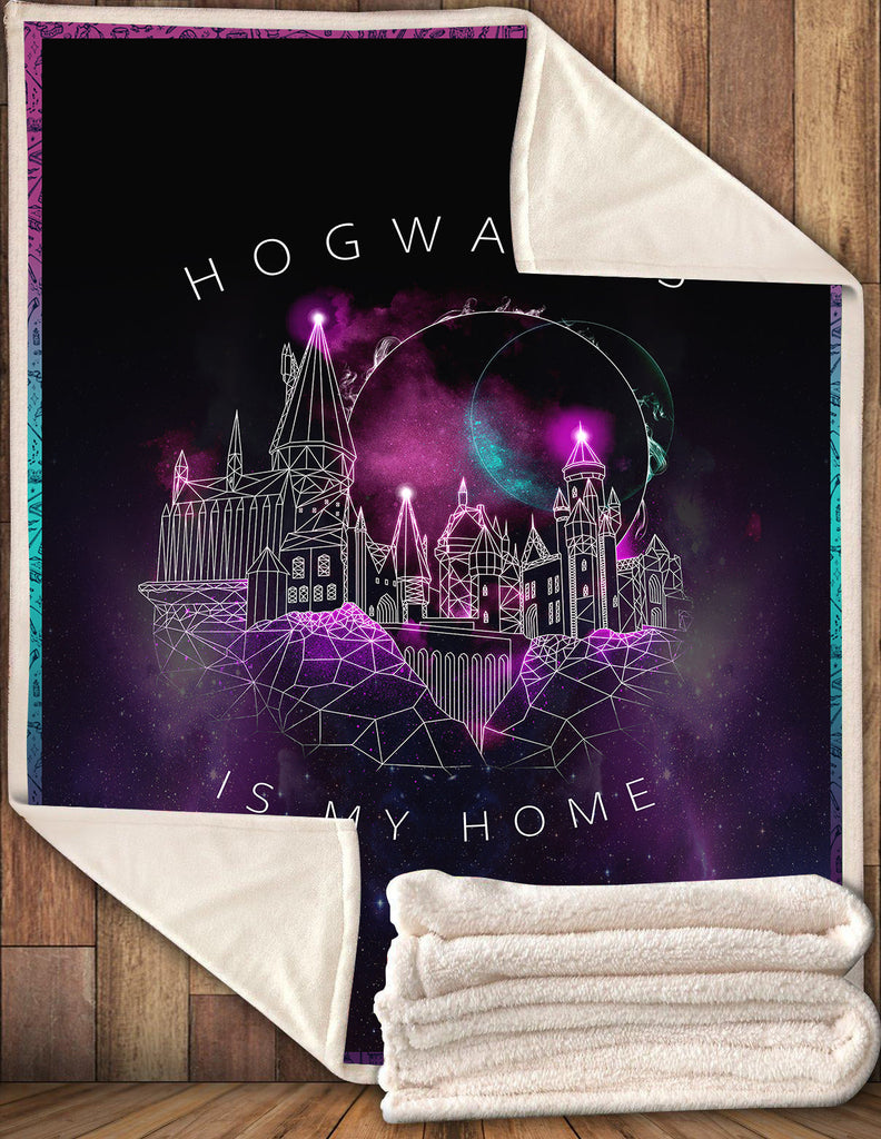  HP Blanket HW is My Home Blanket Amazing HP Hogwarts Blanket 