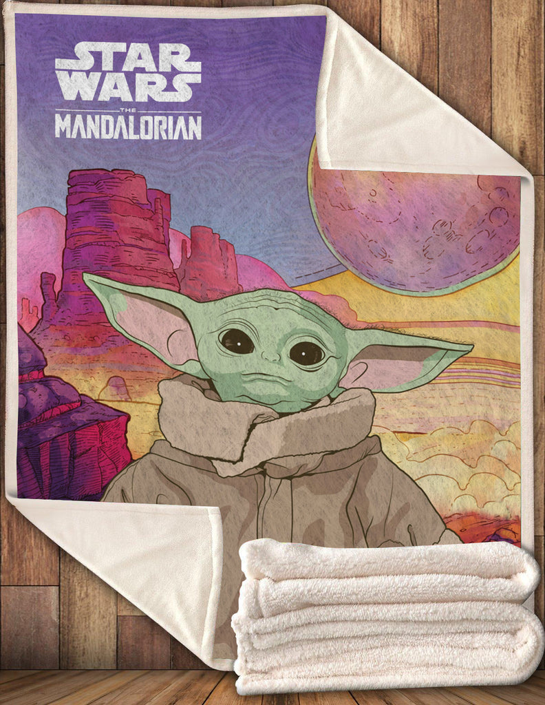  Star Wars Mandalore Blanket The Child Baby YD Blanket Star Wars Blanket 