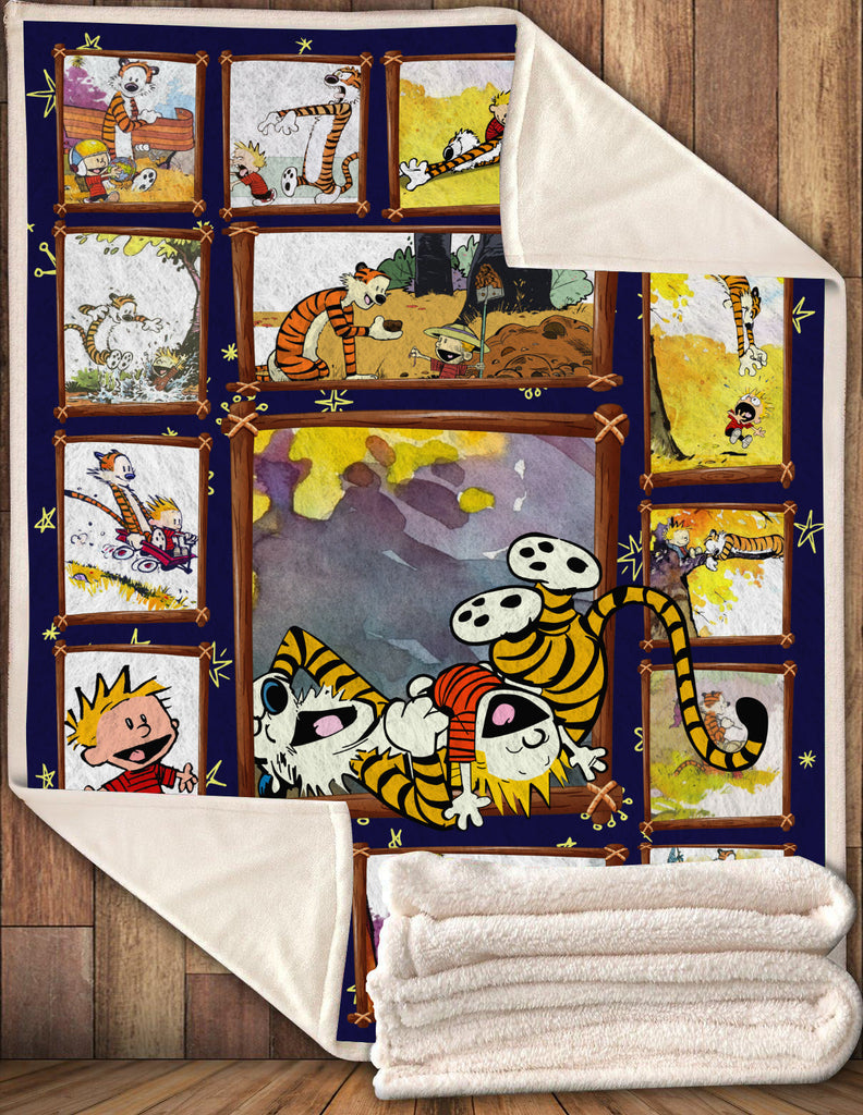  Calvin and Hobbes Blanket Calvin and Hobbes Play Together Blanket Amazing Calvin and Hobbes Blanket