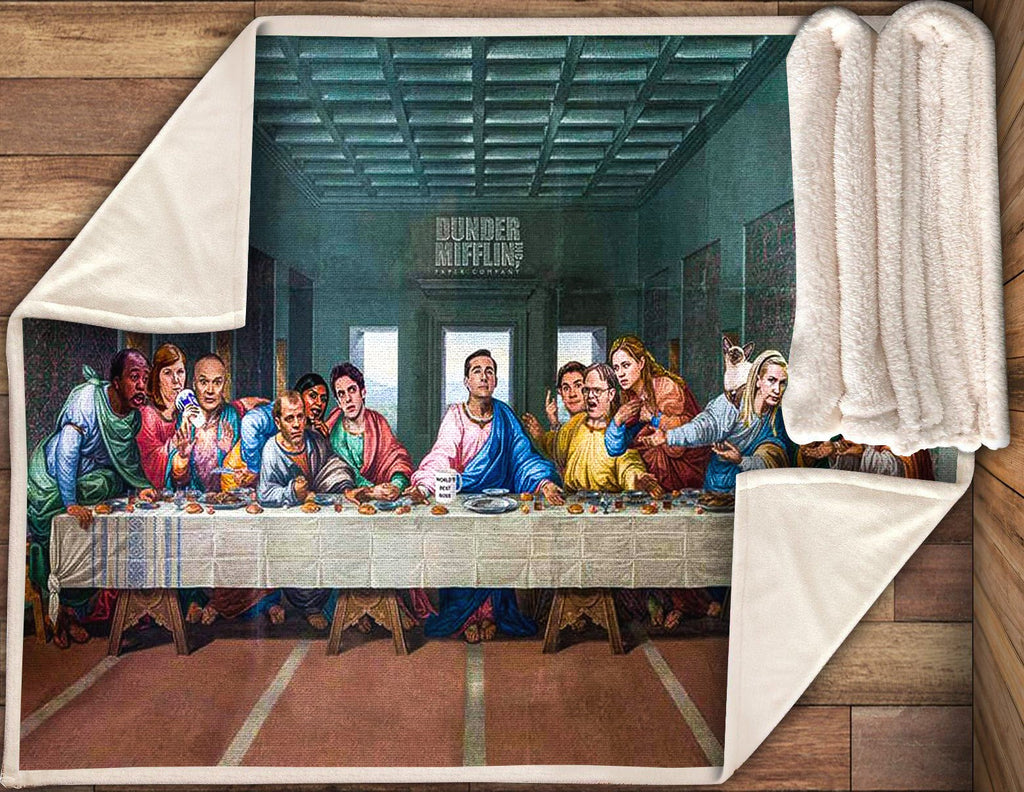  The Office Blanket TO The Last Supper Blanket Cool High Quality 