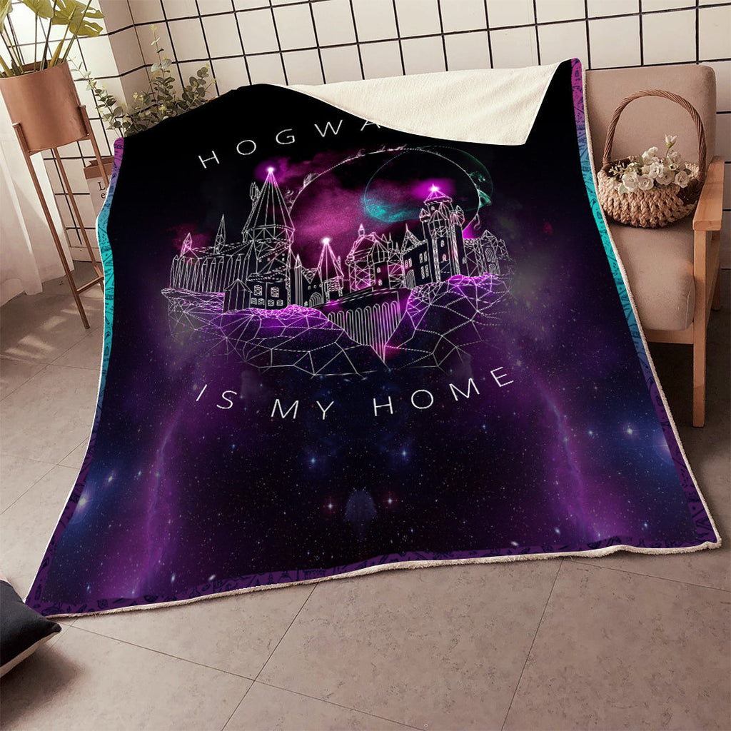  HP Blanket HW is My Home Blanket Amazing HP Hogwarts Blanket 2024