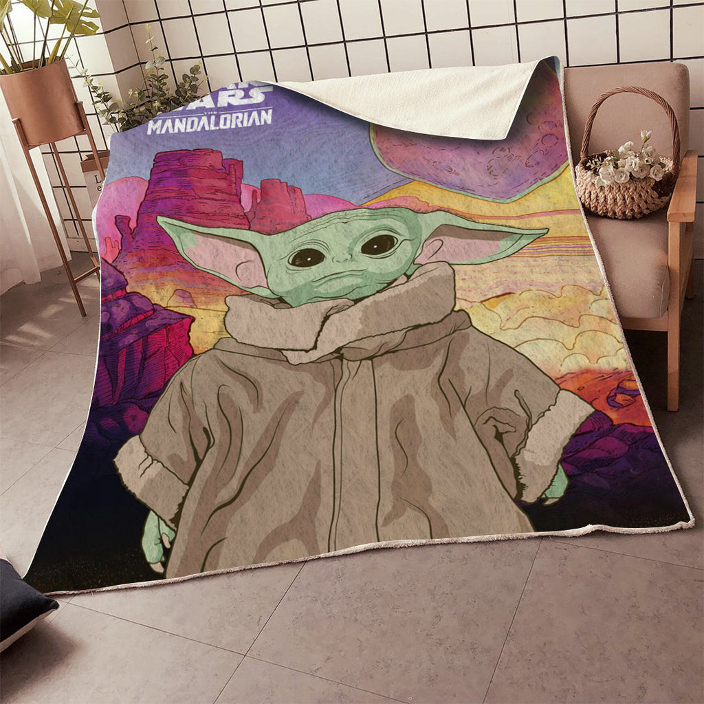  Star Wars Mandalore Blanket The Child Baby YD Blanket Star Wars Blanket 2023