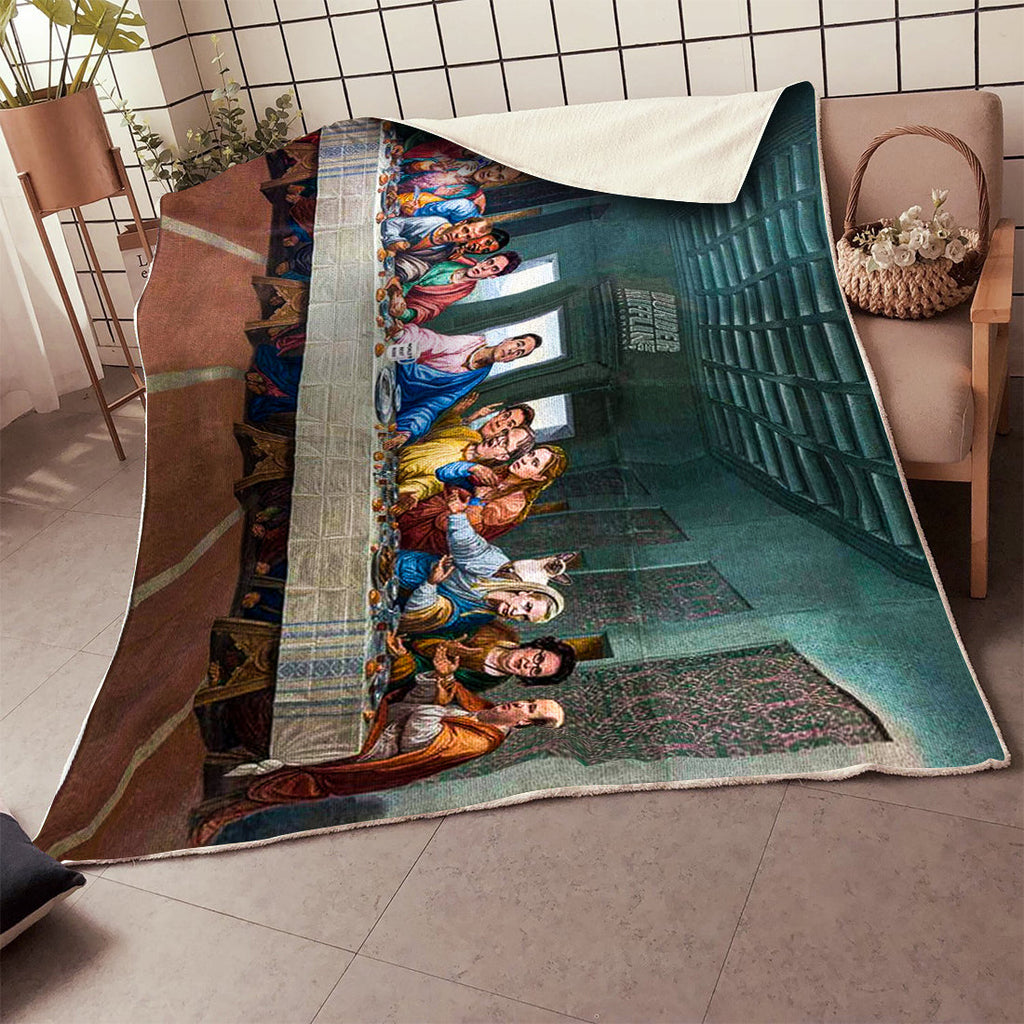  The Office Blanket TO The Last Supper Blanket Cool High Quality 2023