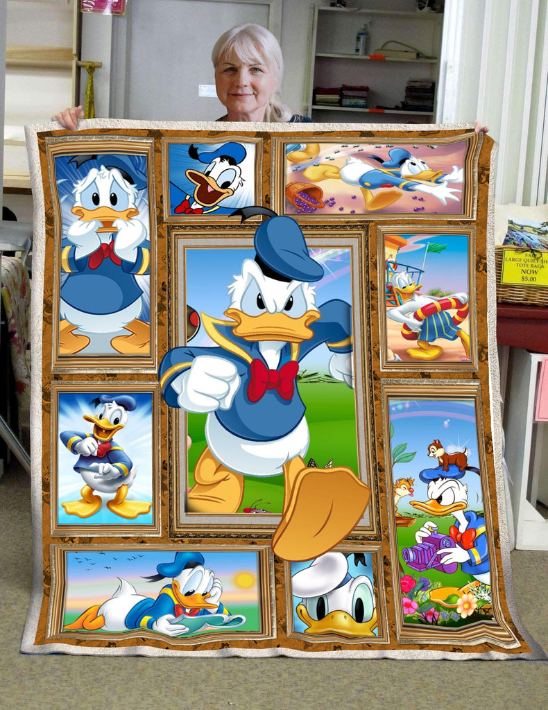  DN BLANKET DONALD DUCK FRAMES BLANKET Cute High Quality DN Donald Blanket