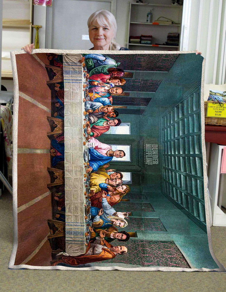  The Office Blanket TO The Last Supper Blanket Cool High Quality 2024