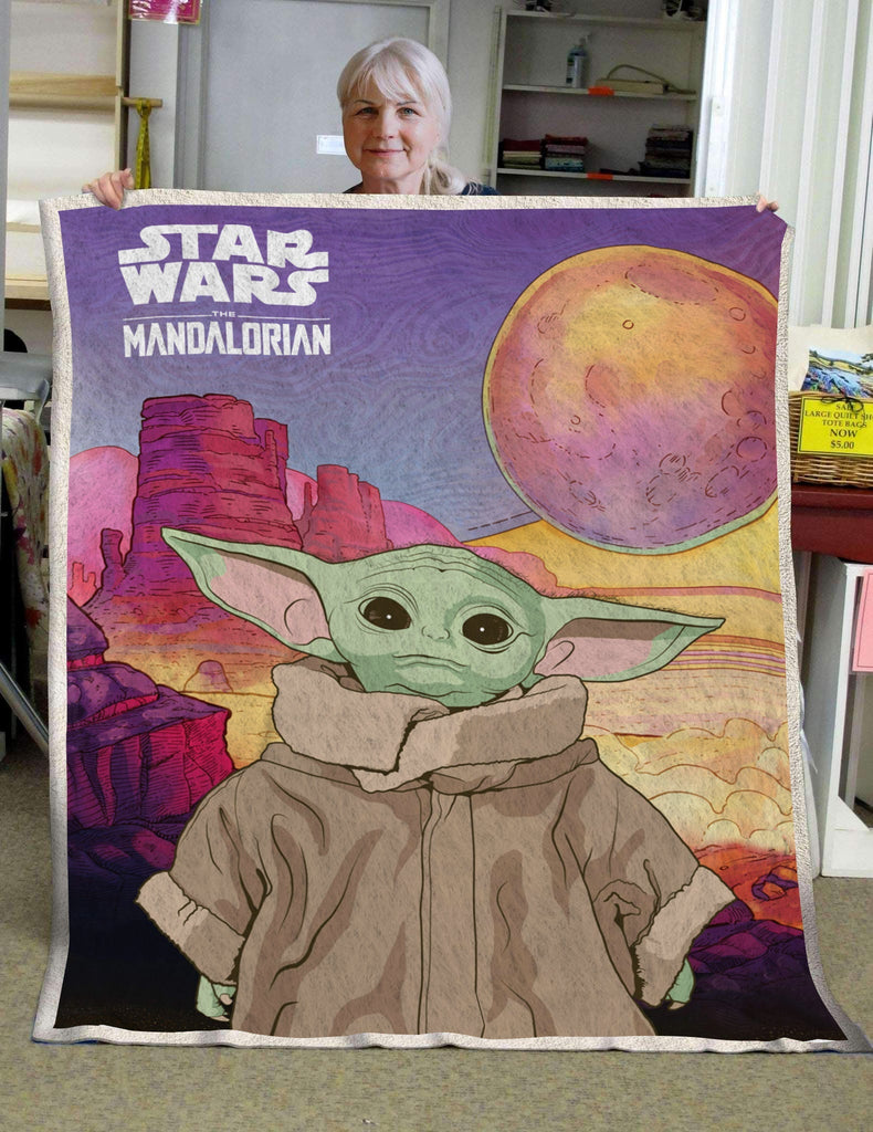  Star Wars Mandalore Blanket The Child Baby YD Blanket Star Wars Blanket 2024
