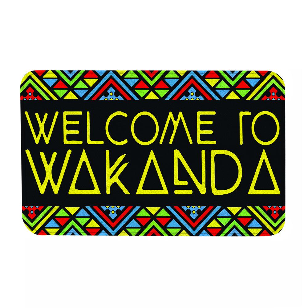 BP Welcome To Wakanda African Pattern Doormat