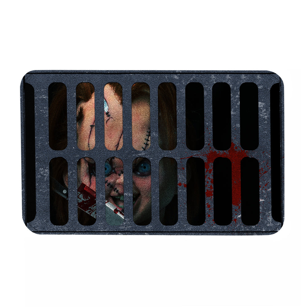  Horror Doormat Chucky In Sewer Doormat Amazing Chucky Doormat Child Play Doormat 2023