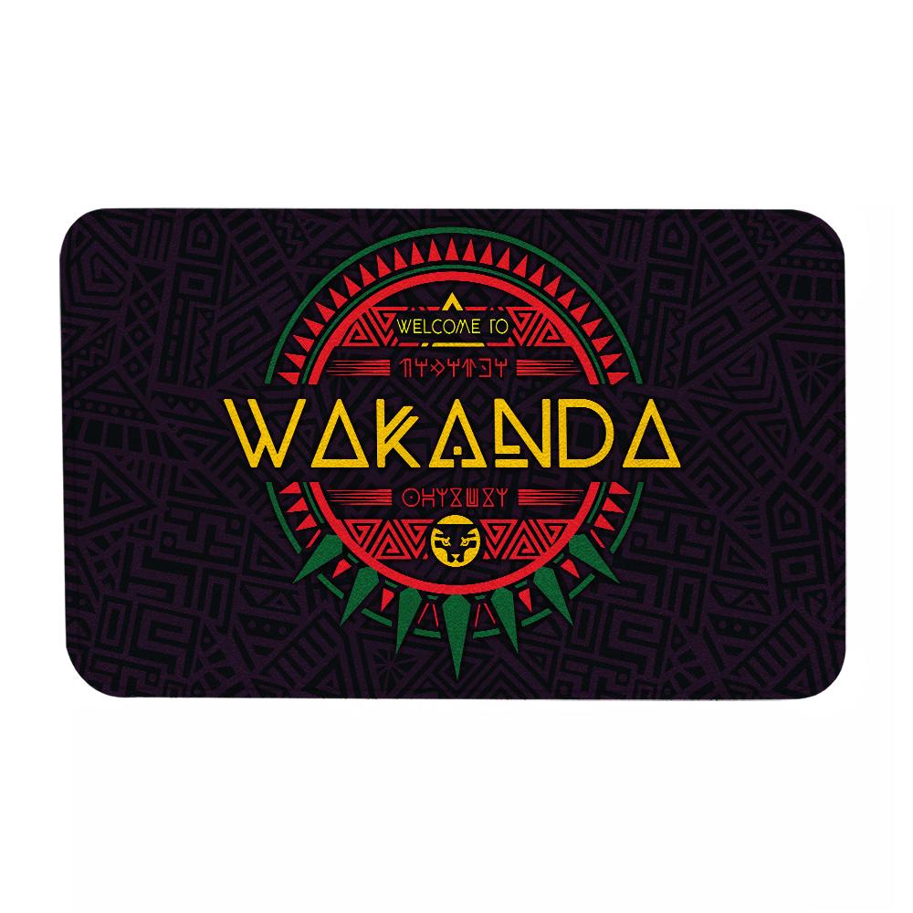 BP Welcome To Wakanda Tribal Pattern Doormat