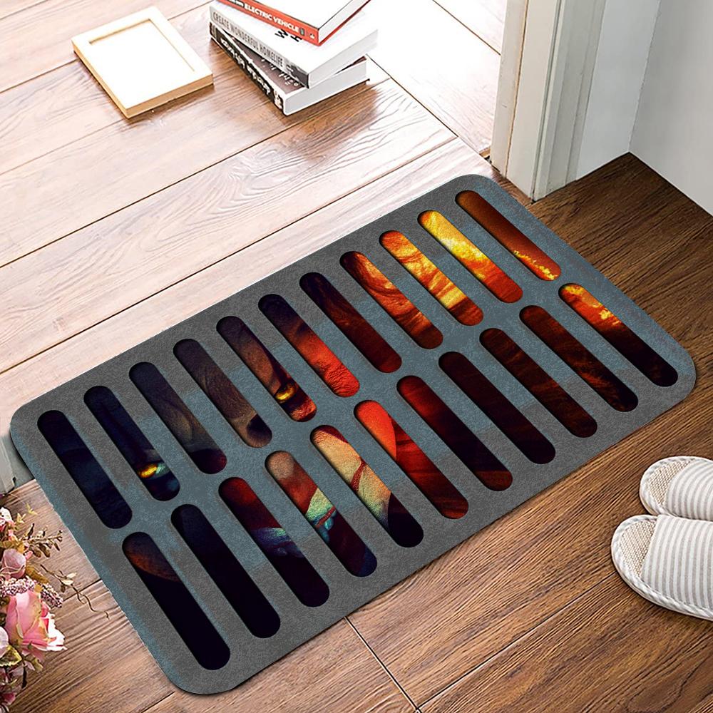  Horror Doormat Horror Movies Pennywise In Sewer Doormat Awesome High Quality Horror Mats 2025