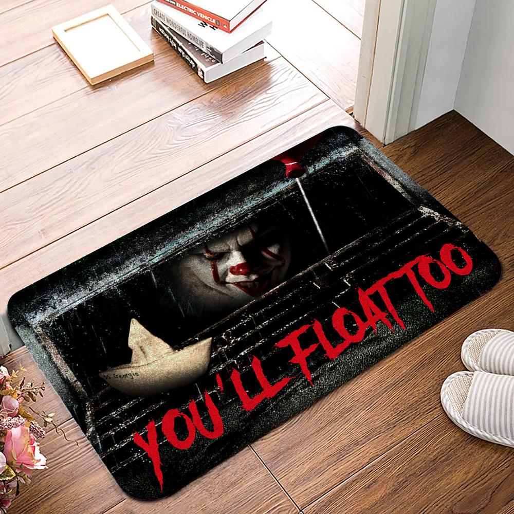  IT Horror Doormat IT Horror Movies You'll Float Too Doormat Amazing Pennywise Doormat 2025