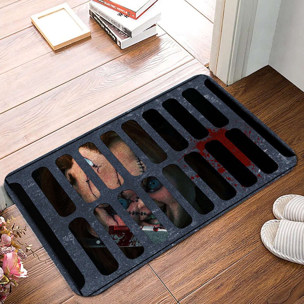  Horror Doormat Chucky In Sewer Doormat Amazing Chucky Doormat Child Play Doormat 2025