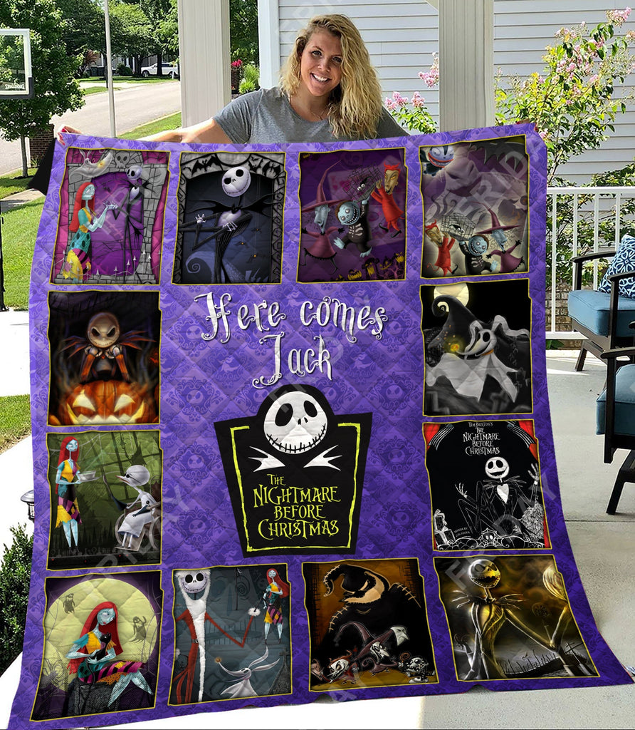  TNBC Quilt The Nightmare Before Christmas Here Comes Jack 3D Quilt Awesome TNBC Quilt 