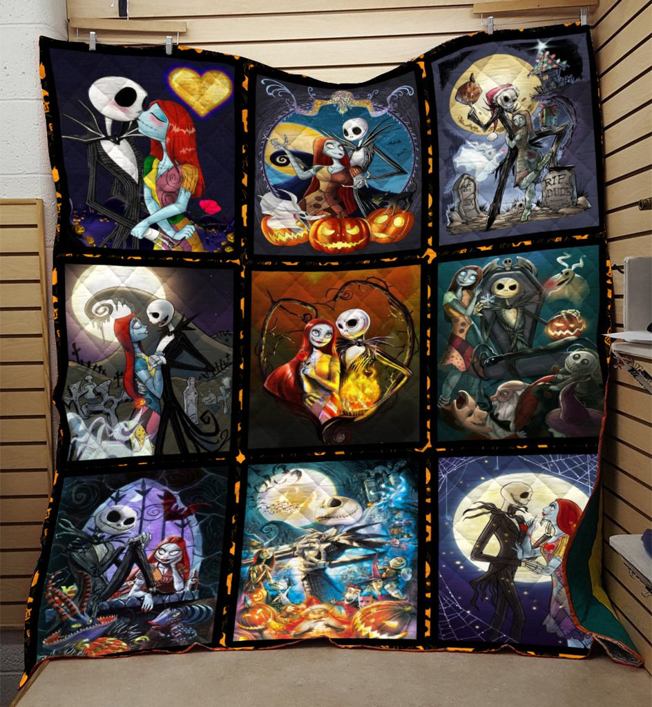  TNBC Quilt Jack And Sally Art Quilt Amazing DN TNBC Quilt TNBC Sally Quilt 2023
