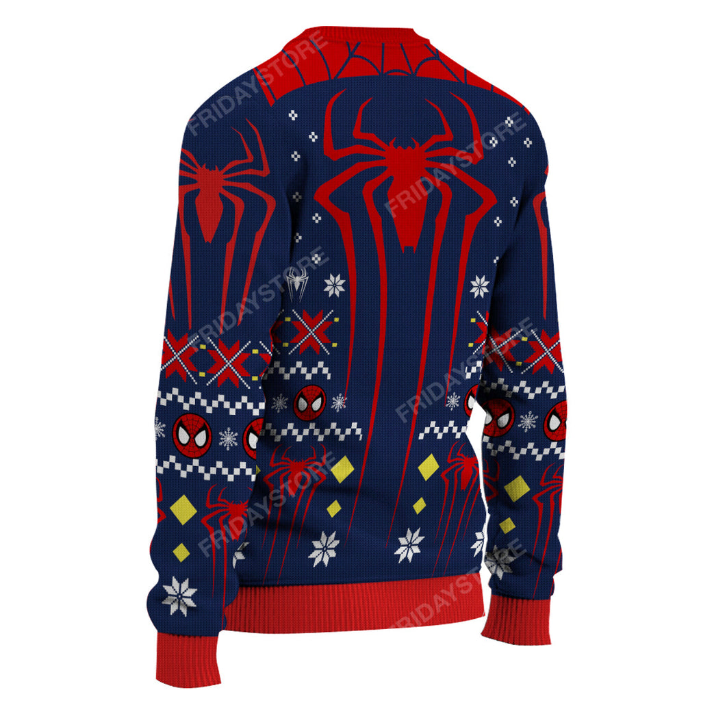  MV Ugly Sweater MV Amazing Spider Christmas Sweater Cool Spiderman Sweater 2023