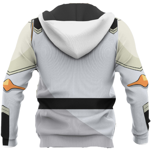  Darling In The Franxx Hoodie Darling In The Franxx Nine Alpha Suit Costume White Hoodie Anime Hoodie Adult