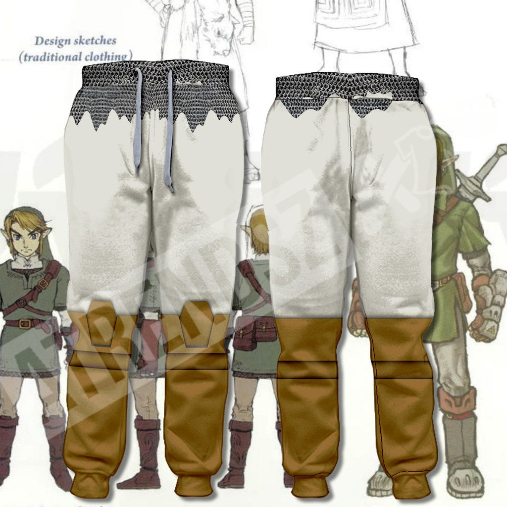  Legend Of Zelda Pants Link Costume Sweatpants Legend Of Zelda Jogger 