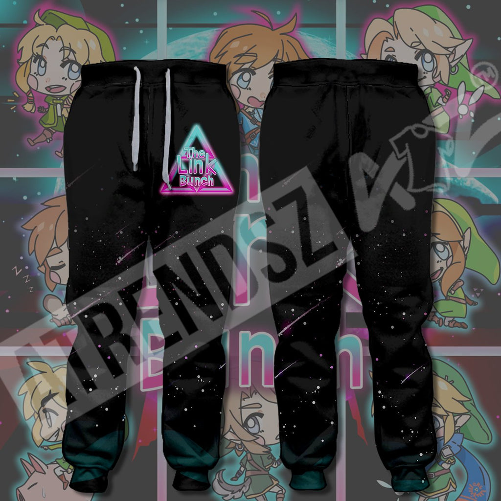  Legend Of Zelda Jogger The Link Bunch Black Pants Legend Of Zelda Pants 