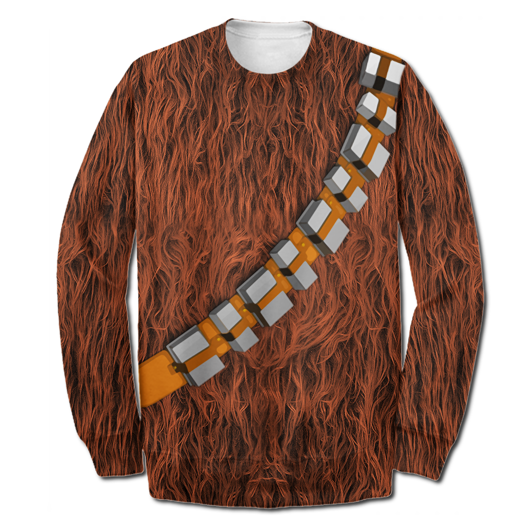  SW T-shirt Chewbacca Limited 3D Print Costume T-shirt Amazing SW Hoodie Sweater Tank 2024