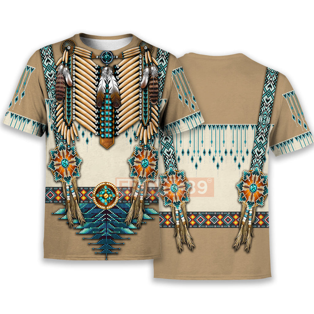 Gifury Native America T-shirt Native American Culture Beautiful Pattern T-shirt Native American Hoodie Sweater Tank 2022