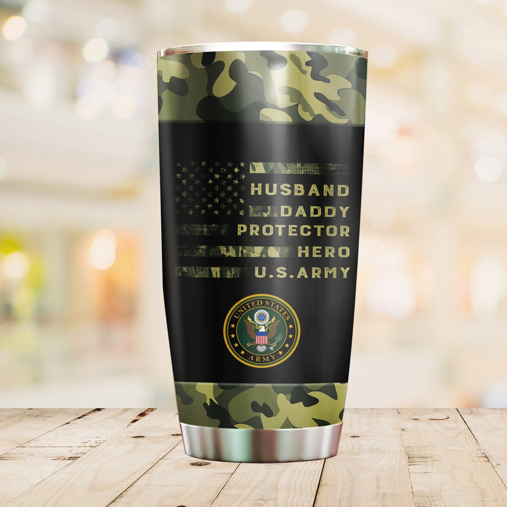 Friday89 Veteran Tumbler Father Husband Our Hero Tumbler Veteran Gifts