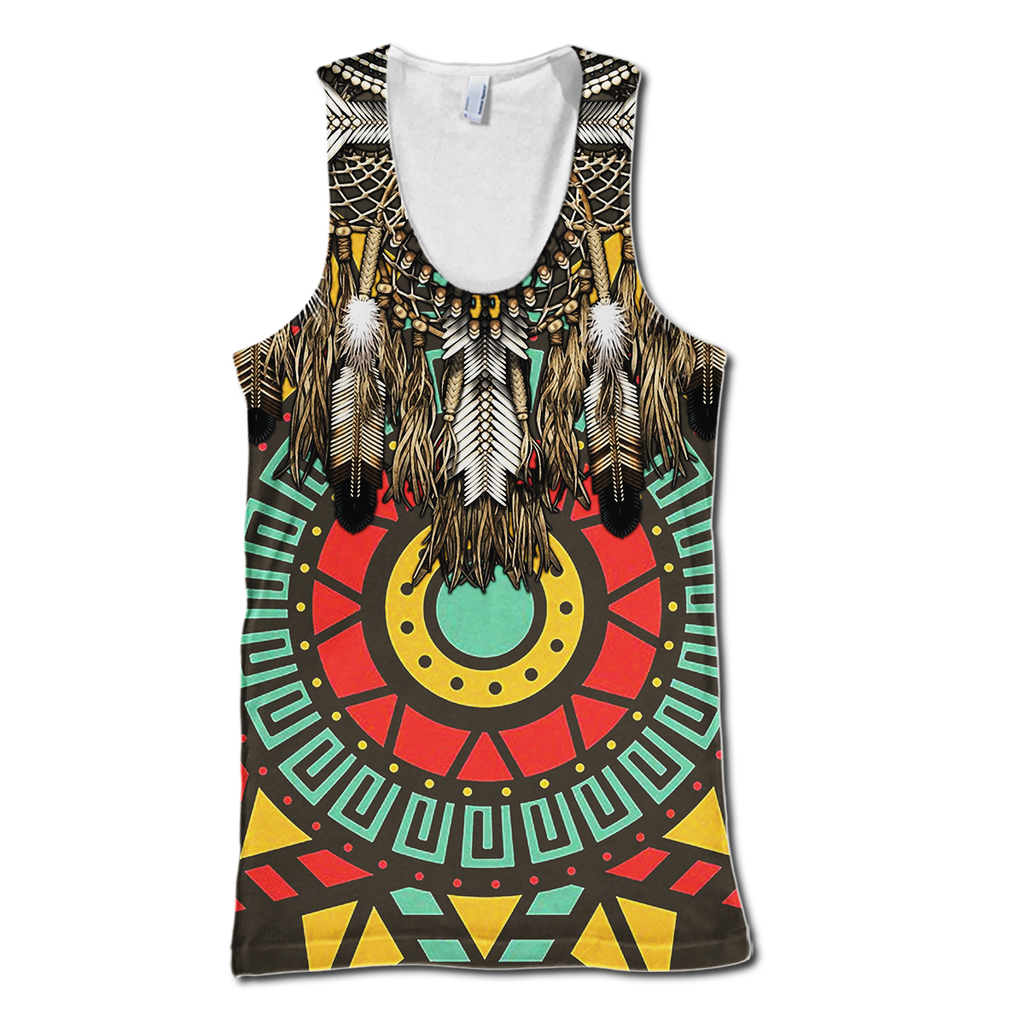 Gifury Native American Hoodie Native American 3D Print T-shirt Native American Shirt Sweater Tank 2022