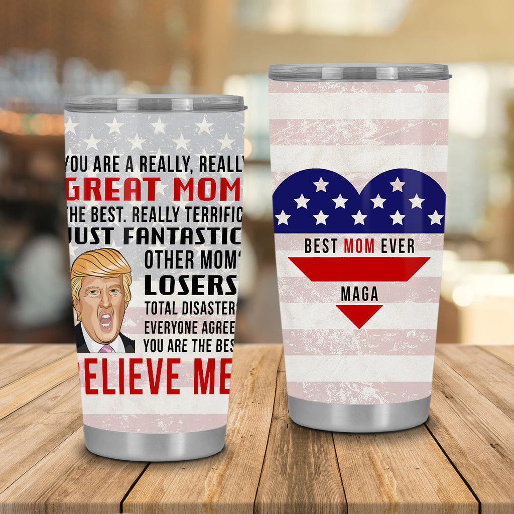 Gifury Mother Tumbler 20 oz Mothers Travel Mug You Are A Really Really Great Mom Sublimation Tumbler White Mothers Day Gift 2023