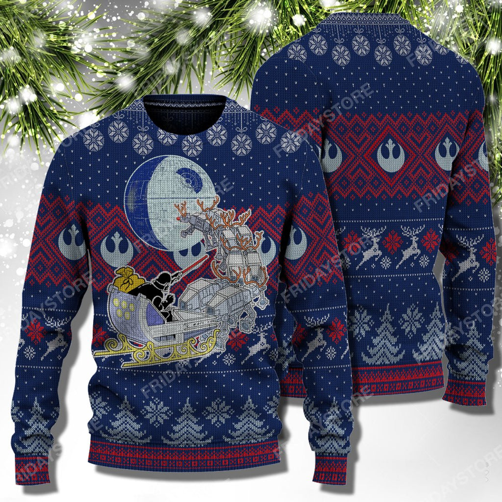 SW Darth Santa Christmas Sweater