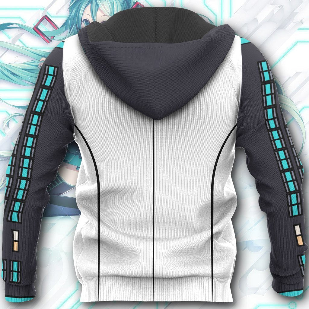  Darling In The Franxx Hoodie Darling In The Franxx Code 390 Miku Costume Black Blue Hoodie Anime Clothing Full Size