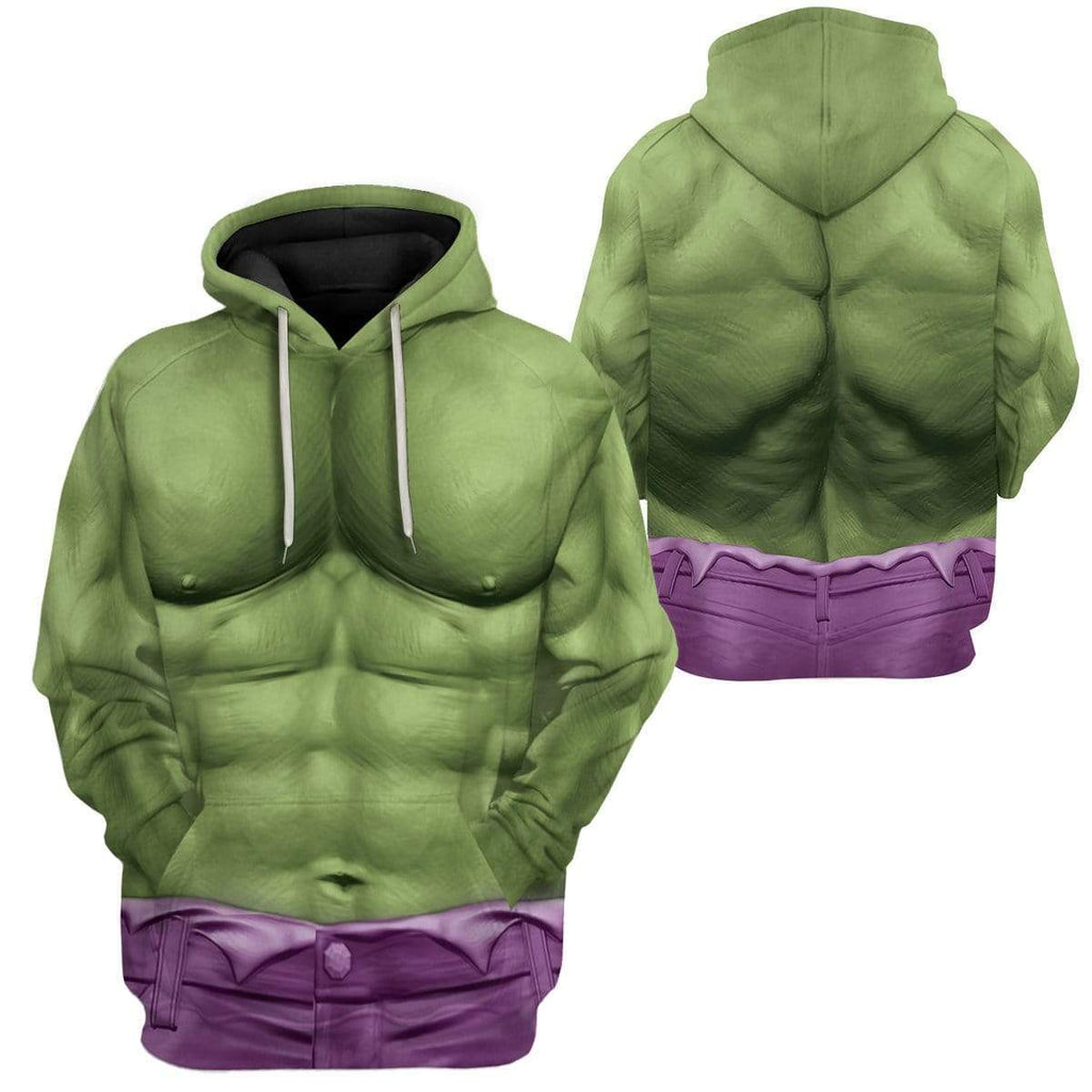 MV T-shirt Hulk Shirt The Incredible Hulk Costume Hoodie MV Hoodie Hulk Hoodie