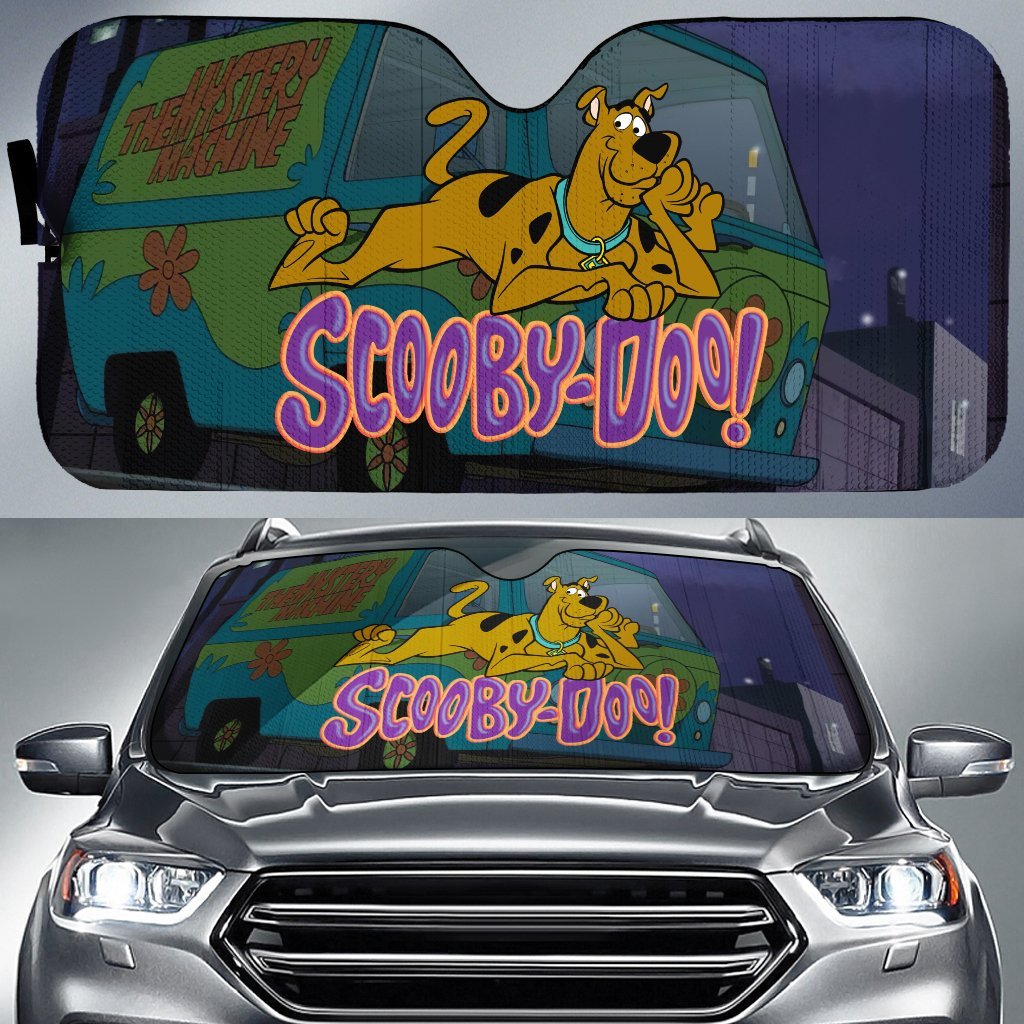  Scooby Doo Car Sun Shade Cute Scooby Doo Car Auto Sun Shade