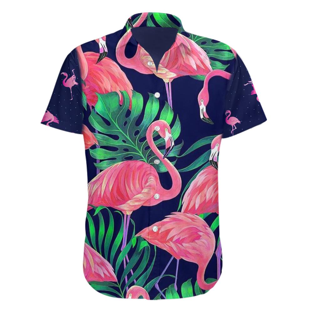 Gifury Flamingo Aloha Shirt Vintage Flamingo Hawaiian Shirt Flamingo Hawaii Shirt 2023