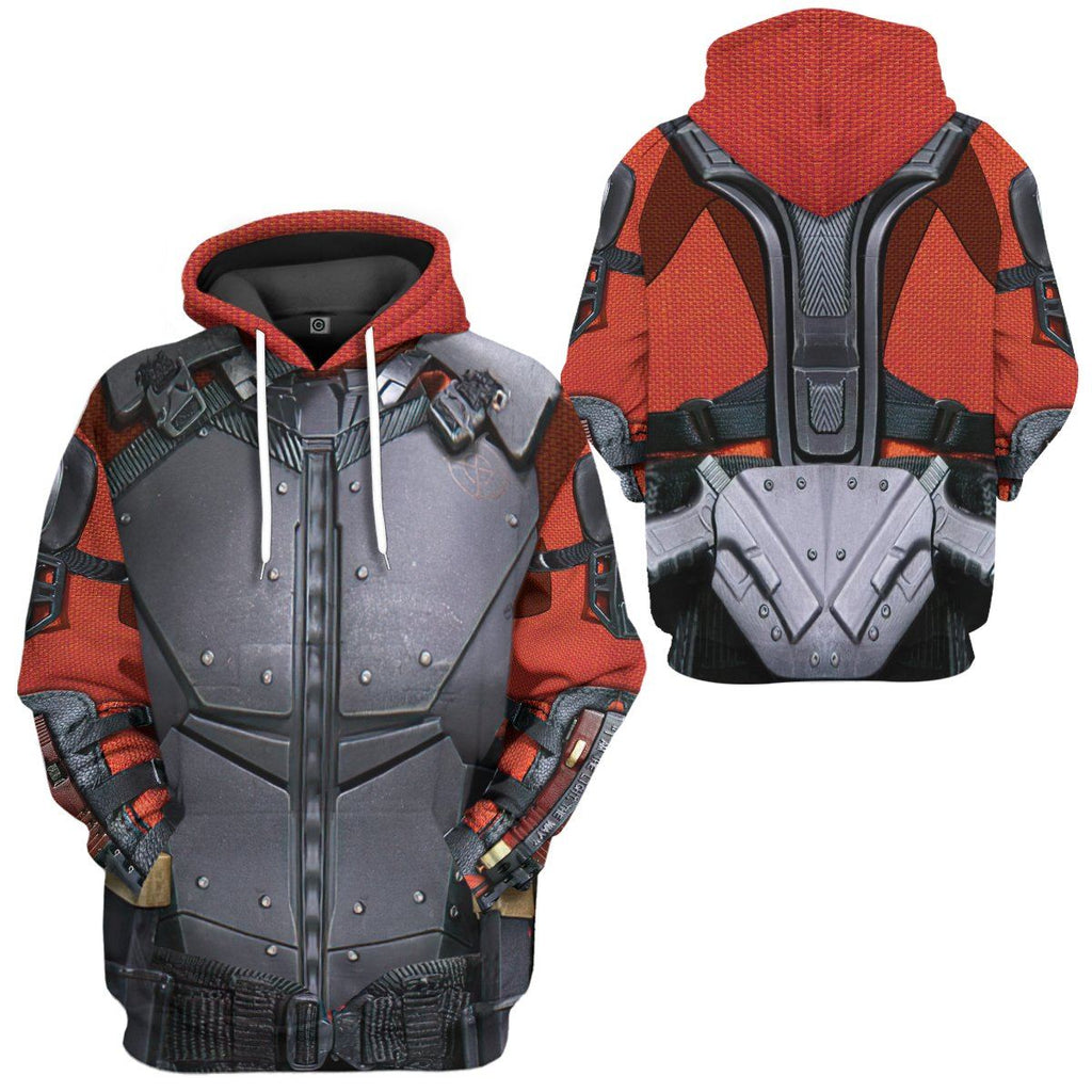  DC Hoodie Suicide Squad Hoodie Suicide Squad Deadshot Costume Hoodie