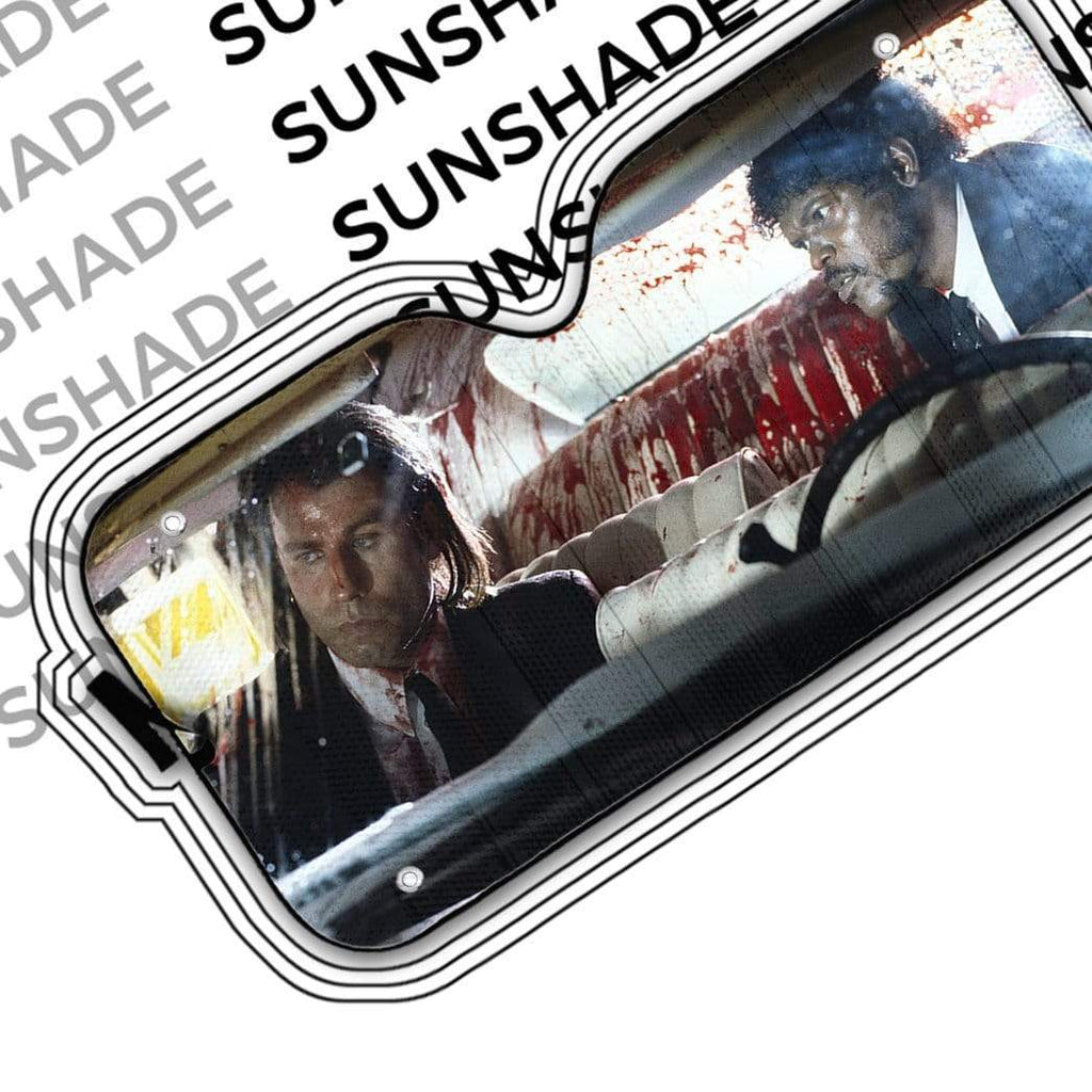  Pulp Fiction Car Sun Shade Jules Winnfield Car Wash Scene Auto Sun Shade