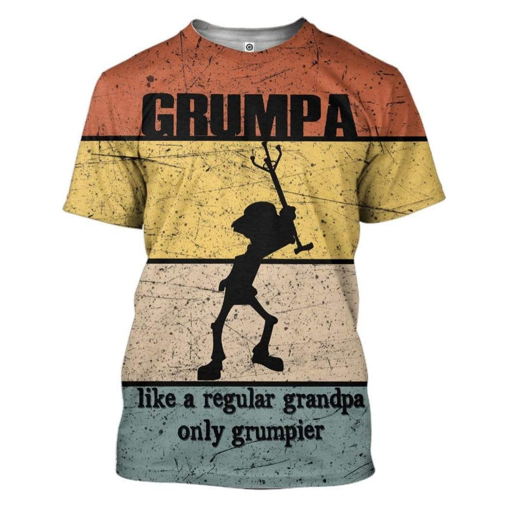 Gifury Grandpa Hoodie Vintage Grumpy Like A Regular Grandpa Hoodie Grandpa Shirt Grandpa Apparel 2023