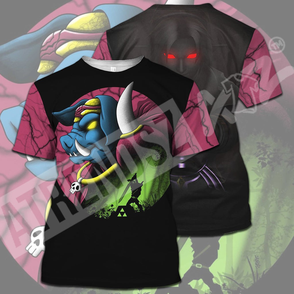  Legend Of Zelda Shirt Dark Link Ganon Pig Boss T-shirt Legend Of Zelda Hoodie 