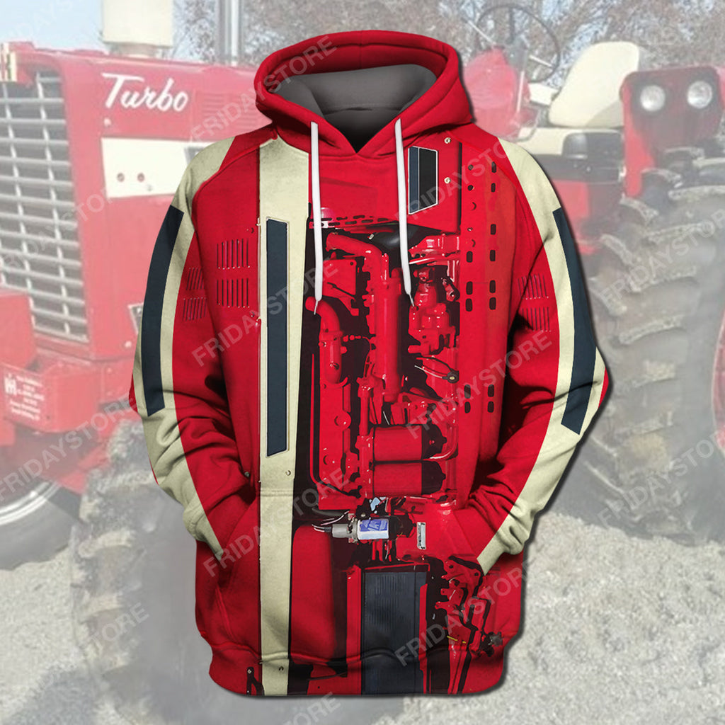 Gifury Farmer Hoodie Farm Case Ih Tractor Costume T-shirt Amazing High Quality Farmer Shirt Sweater Tank 2022