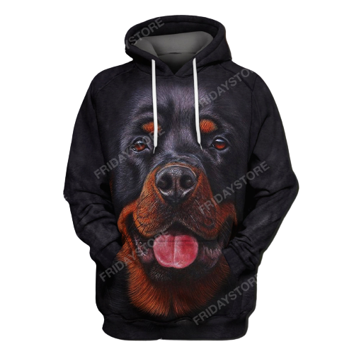 Gifury Dog Hoodie Rottweiler All Over Print 3D T-shirt Rottweiler Dog Graphic Shirt Dog Hoodie Sweater Tank 2027