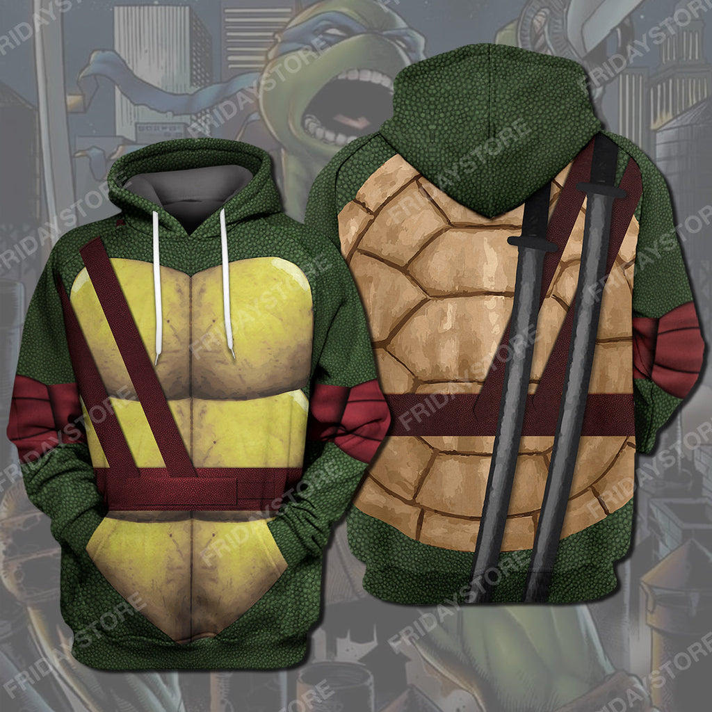  TMNT Hoodie Leo Ninja Turtles Costume T-shirt TMNT Shirt Sweater Tank Cool TMNT Cosplay Costume Apparel 